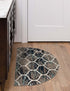 Trellis Mosaic Collection Area Rug -  Pergolatown (Blue Multi)