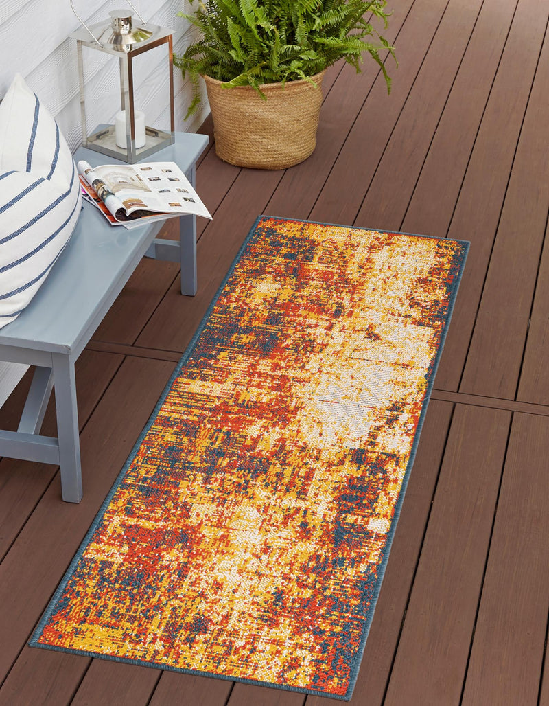 Seaside Haven Rugs Collection Area Rug -  Schooner Runner Multi  lifestyle 22