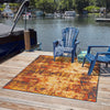 Seaside Haven Rugs Collection Area Rug -  Schooner Square Multi  lifestyle 68