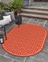 Seaside Lattice Collection Area Rug - Brighton