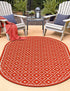 Seaside Lattice Collection Area Rug - Brighton