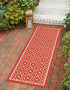 Seaside Lattice Collection Area Rug - Brighton