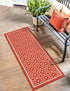 Seaside Lattice Collection Area Rug - Brighton