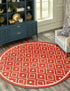 Seaside Lattice Collection Area Rug - Brighton