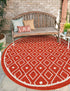 Seaside Lattice Collection Area Rug - Brighton