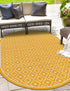 Seaside Lattice Collection Area Rug - Brighton