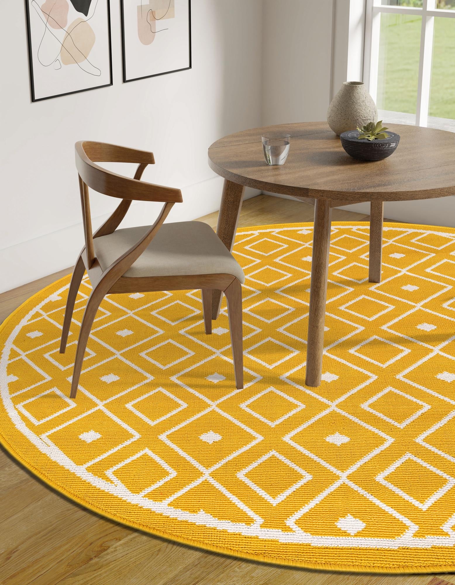 Seaside Lattice Collection Area Rug - Brighton