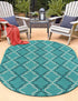 Seaside Lattice Collection Area Rug -  Hastings