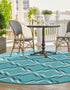 Seaside Lattice Collection Area Rug -  Hastings