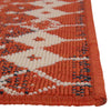 Seaside Lattice Collection Area Rug -  Margate Rectangle Rust Red  lifestyle 77