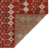 Seaside Lattice Collection Area Rug -  Margate Rectangle Rust Red  lifestyle 88