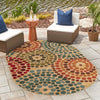 Urban Terrace Collection Area Rug -  Esplanade Oval Beige  lifestyle 30