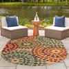 Urban Terrace Collection Area Rug -  Esplanade Oval Beige  lifestyle 32