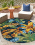 Seaside Blooms Collection Area Rug -  Grove