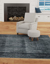 Metro Heights Collection Area Rug -  Yorkville Square Navy Blue  lifestyle 59