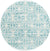 Metro Heights Collection Area Rug -  Hudson Round Blue  lifestyle 59