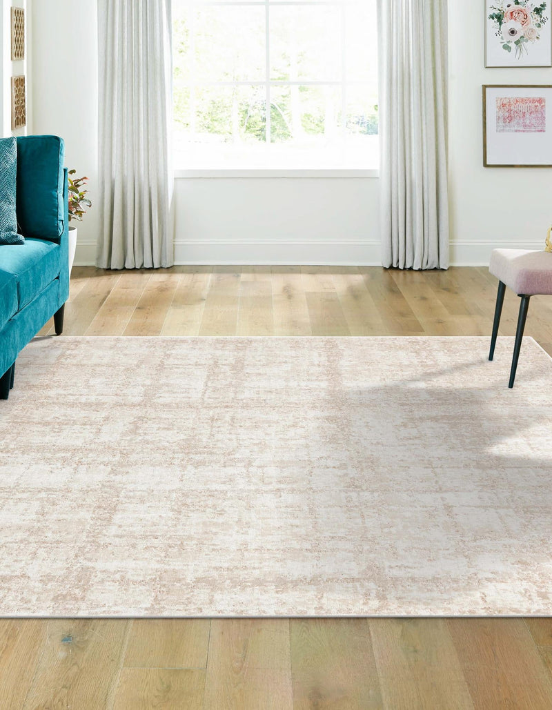 Metro Heights Collection Area Rug -  Flatiron Square Beige  lifestyle 74