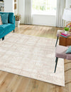 Metro Heights Collection Area Rug -  Flatiron Square Beige  lifestyle 92