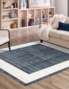 Metro Heights Collection Area Rug -  Park Square Navy Blue  lifestyle 67