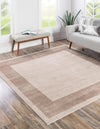 Metro Heights Collection Area Rug -  Park Square Beige  lifestyle 100