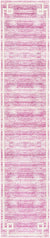 Metro Heights Collection Area Rug -  Bronx Runner Pink  lifestyle 31