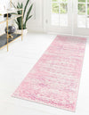 Metro Heights Collection Area Rug -  Yorkville Runner Pink  lifestyle 58