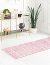 Metro Heights Collection Area Rug -  Yorkville Runner Pink  lifestyle 65