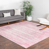 Metro Heights Collection Area Rug -  Yorkville Square Pink  lifestyle 175