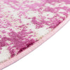 Metro Heights Collection Area Rug -  Flatiron Round Pink  lifestyle 92