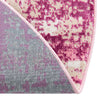 Metro Heights Collection Area Rug -  Flatiron Round Pink  lifestyle 96