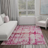 Metro Heights Collection Area Rug -  Flatiron Rectangle Pink  lifestyle 49