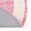 Metro Heights Collection Area Rug -  Park Round Pink  lifestyle 144