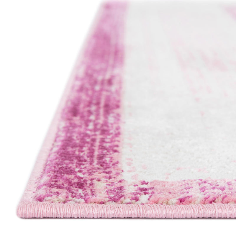 Metro Heights Collection Area Rug -  Park Rectangle Pink  lifestyle 44