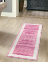 Metro Heights Collection Area Rug -  Park Runner Pink  lifestyle 64