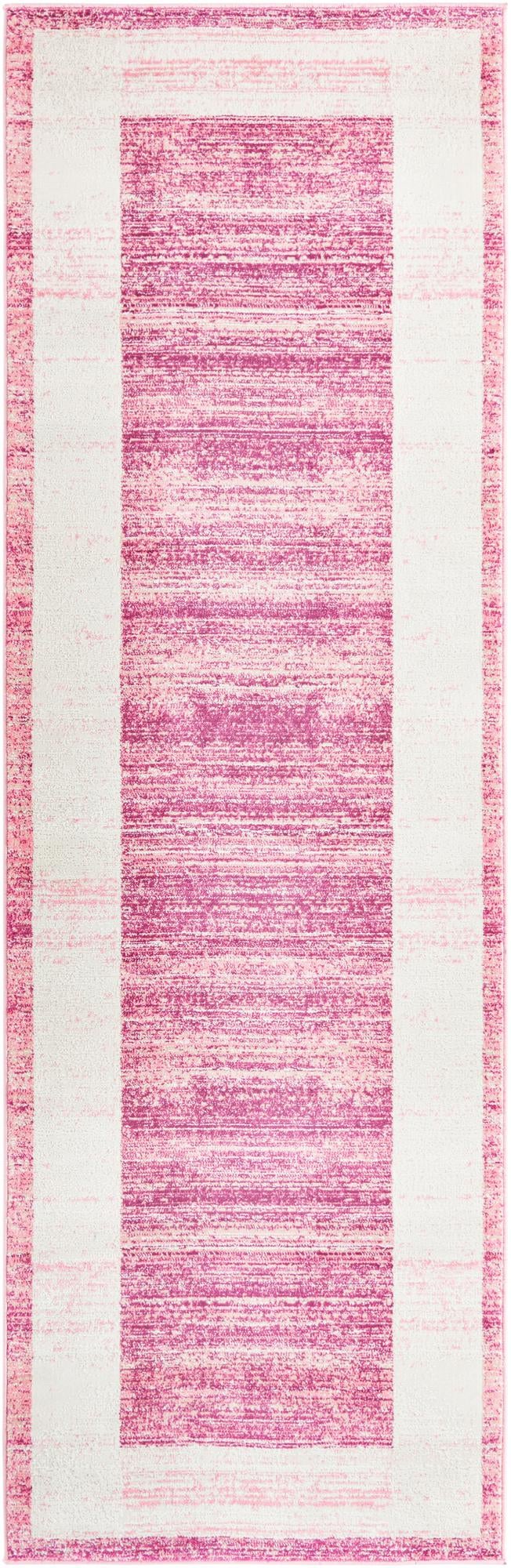 Metro Heights Collection Area Rug -  Park Runner Pink  lifestyle 57