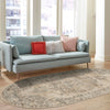 Cascade Range Collection Area Rug -  Baker Oval Ivory  lifestyle 39