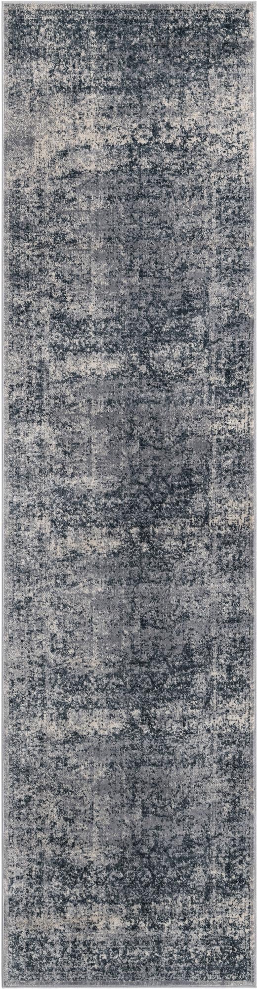 Coastal Manor Collection Area Rug -  Marina Runner Blue Gray  lifestyle 32