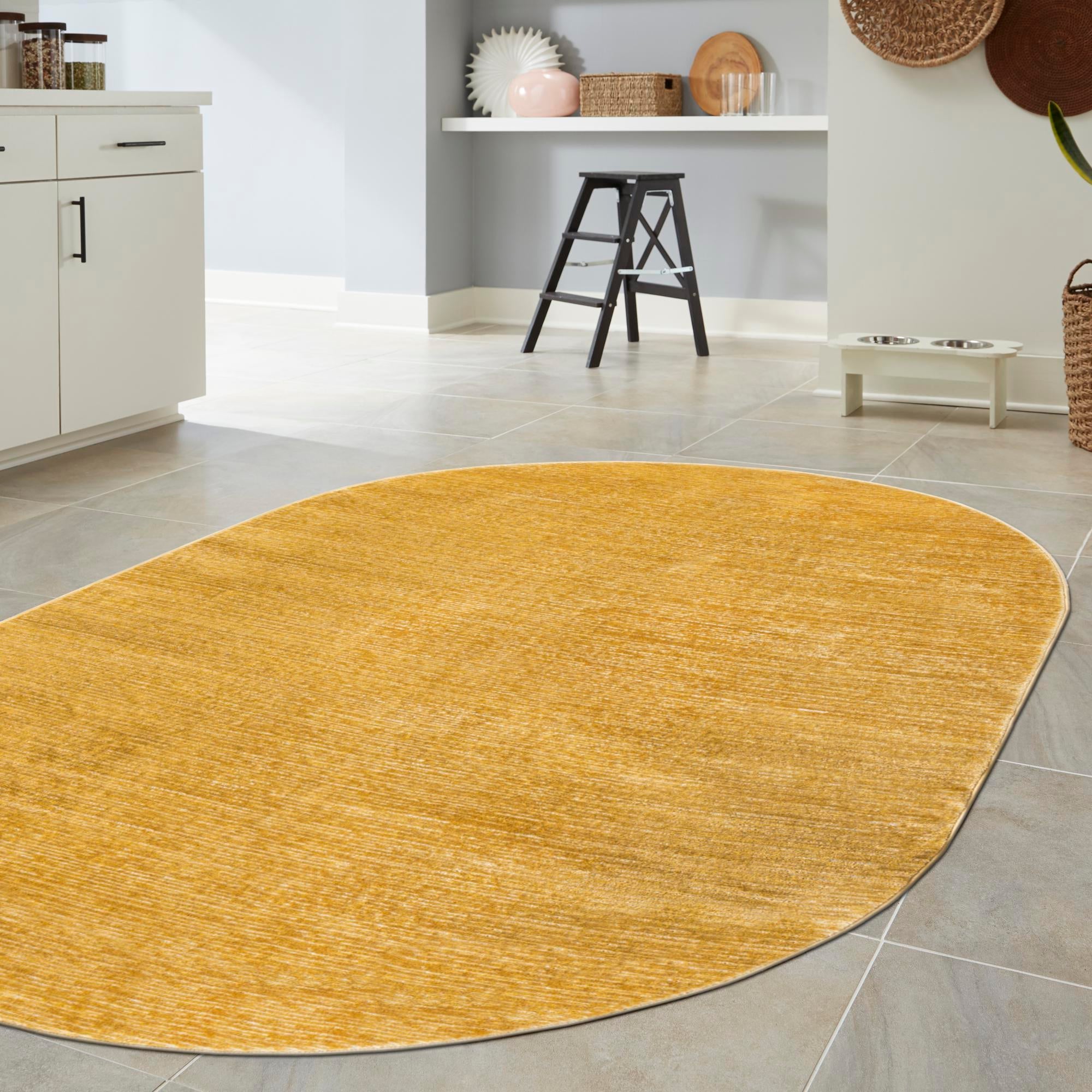 Bloomsbury Elegance Collection Area Rug -  Kensington (Yellow)