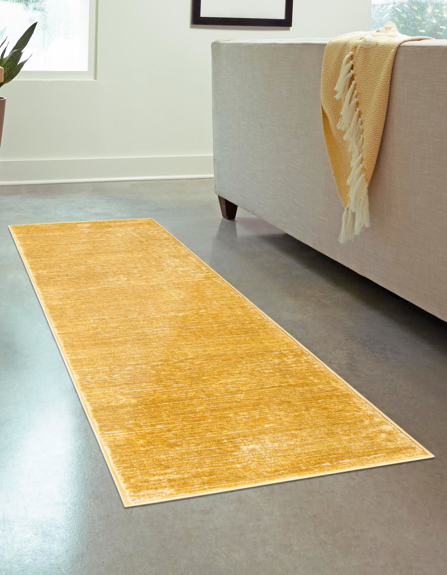 Bloomsbury Elegance Collection Area Rug -  Kensington (Yellow)