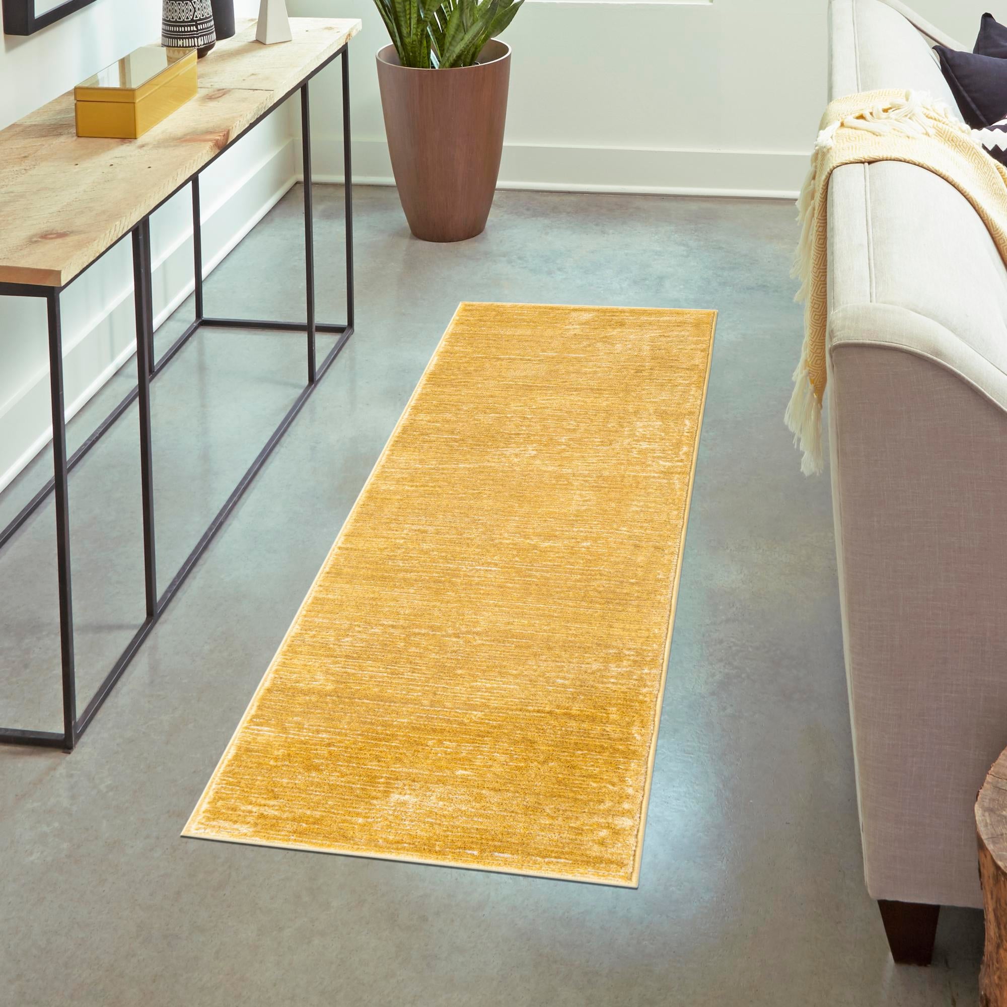 Bloomsbury Elegance Collection Area Rug -  Kensington (Yellow)