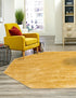 Bloomsbury Elegance Collection Area Rug -  Kensington (Yellow)