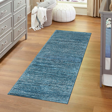 Bloomsbury Elegance Collection Area Rug -  Kensington (Blue)