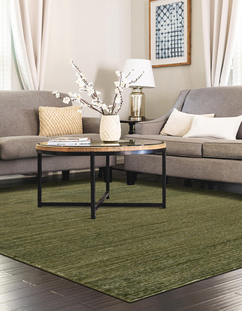 Bloomsbury Elegance Collection Area Rug -  Kensington (Green) Rectangle Green  lifestyle 9