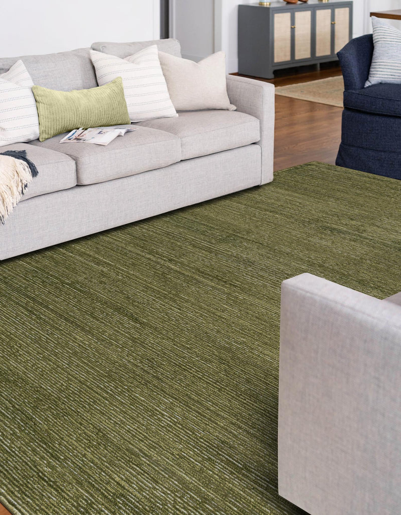 Bloomsbury Elegance Collection Area Rug -  Kensington (Green) Rectangle Green  lifestyle 10