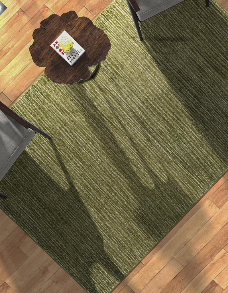 Bloomsbury Elegance Collection Area Rug -  Kensington (Green) Rectangle Green  lifestyle 11