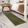 Bloomsbury Elegance Collection Area Rug -  Kensington (Green) Runner Green  lifestyle 87