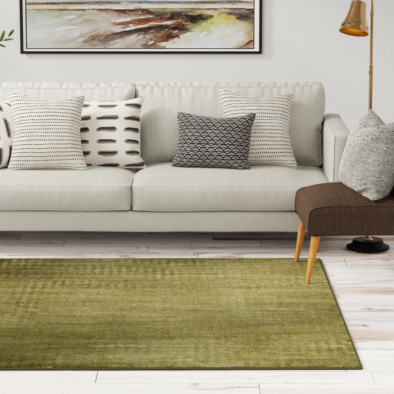 Bloomsbury Elegance Collection Area Rug -  Kensington (Green) Square Green  lifestyle 89