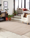 Bloomsbury Elegance Collection Area Rug -  Kensington (Beige) Rectangle Beige  lifestyle 3