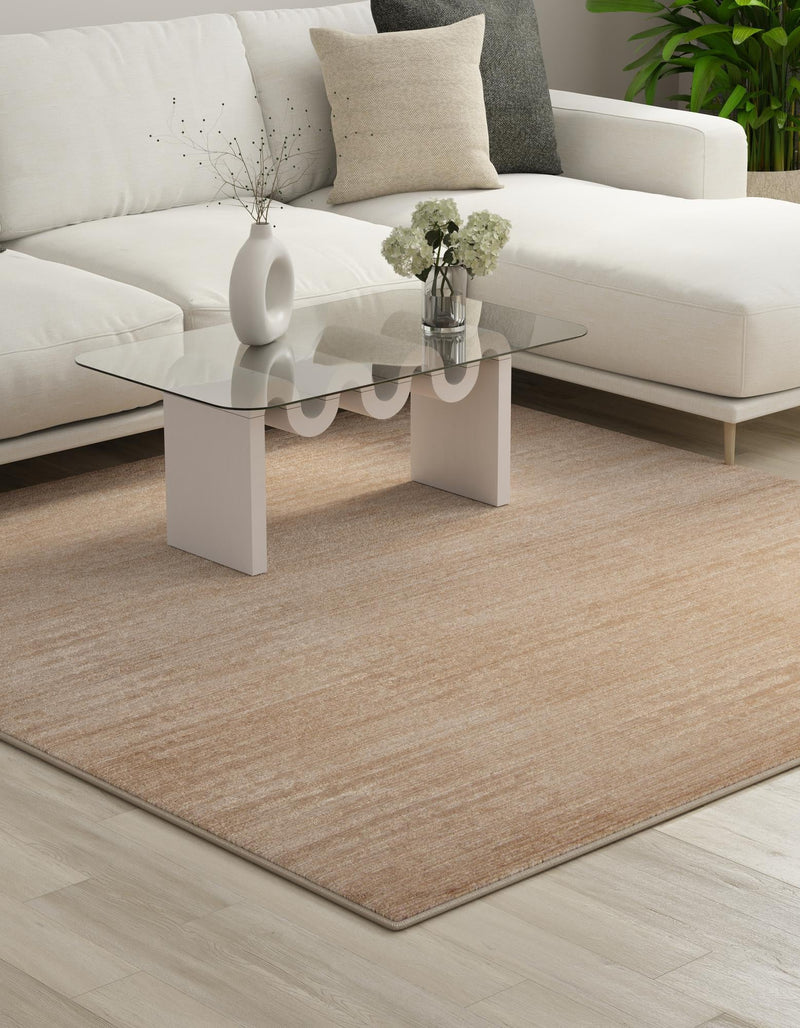 Bloomsbury Elegance Collection Area Rug -  Kensington (Beige) Square Beige  lifestyle 21