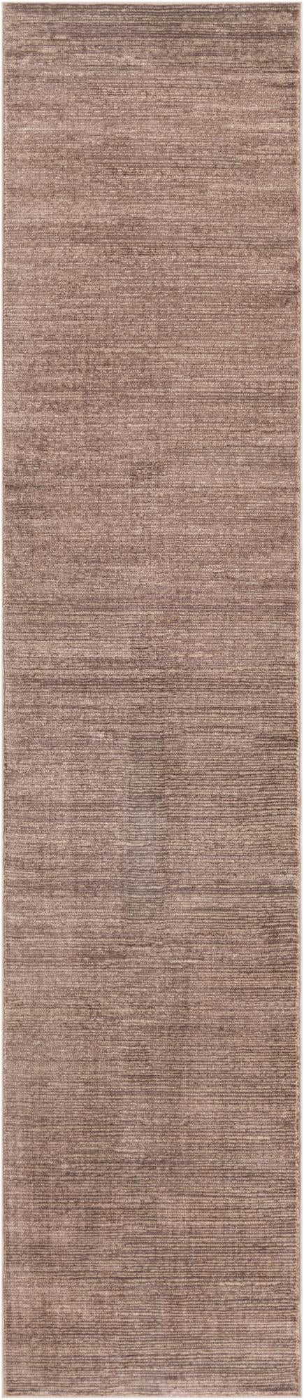 Bloomsbury Elegance Collection Area Rug -  Kensington (Brown) Runner Brown  lifestyle 16